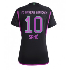 Bayern Munich Leroy Sane #10 Replika Udebanetrøje Dame 2023-24 Kortærmet